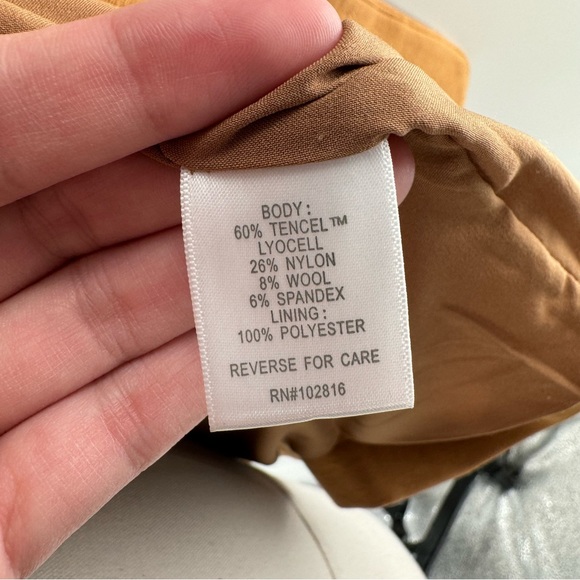 Garnet Hill Knit Relaxed Blazer Size 0 - Picture 8 of 10